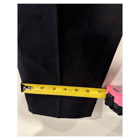 NWT Tahari Size 12 Alyssa Slim Leg Trouser Pants Black Career Workwear Office - Picture 11 of 12